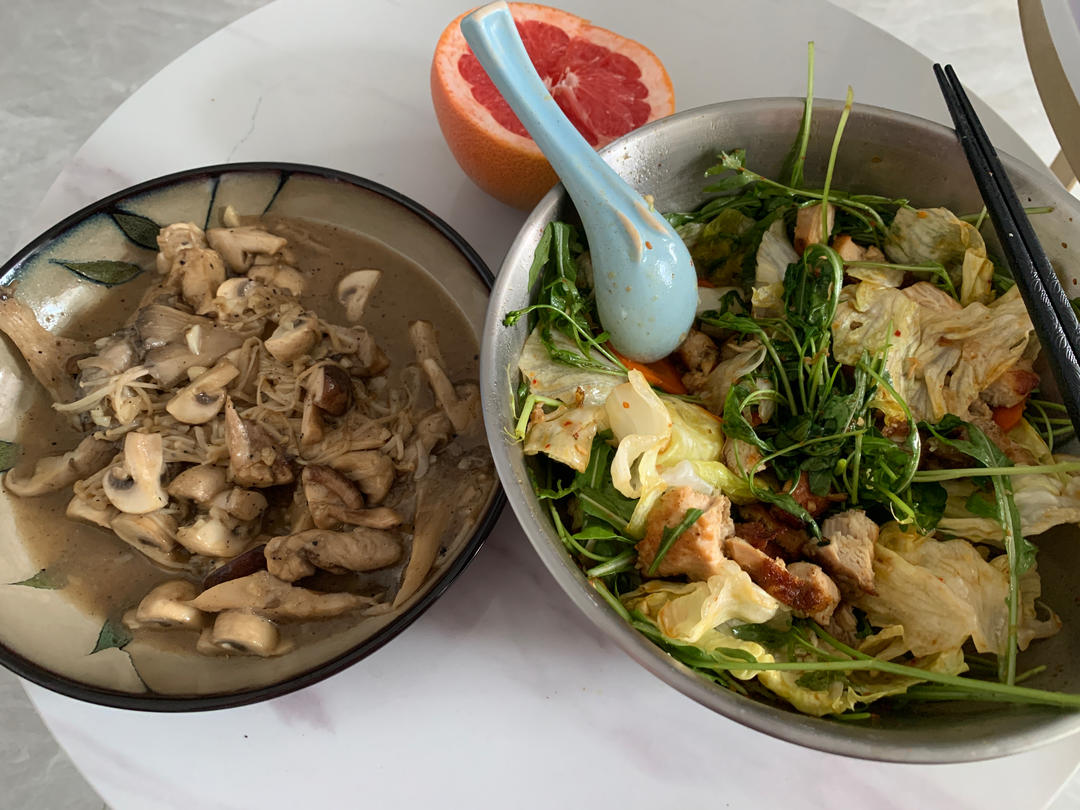耗油焖杂菇