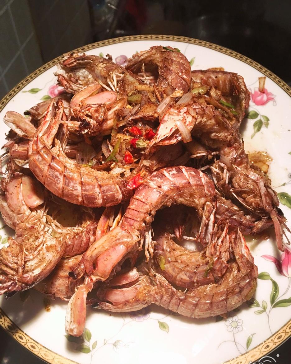 椒盐皮皮虾