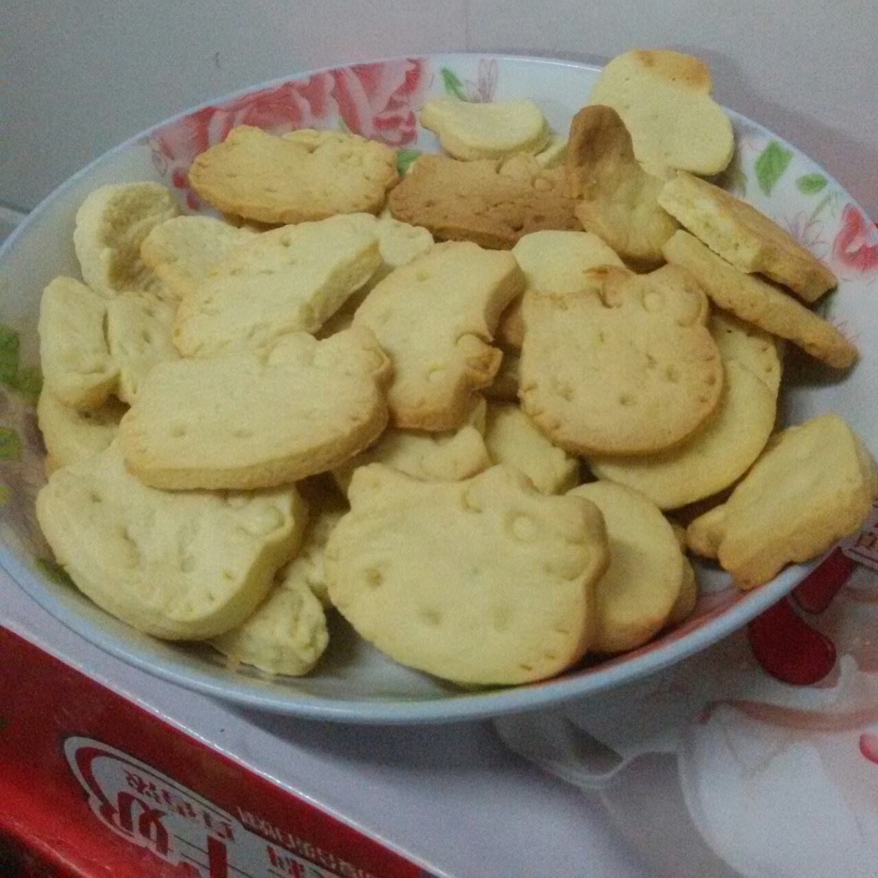 卡通黄油饼干