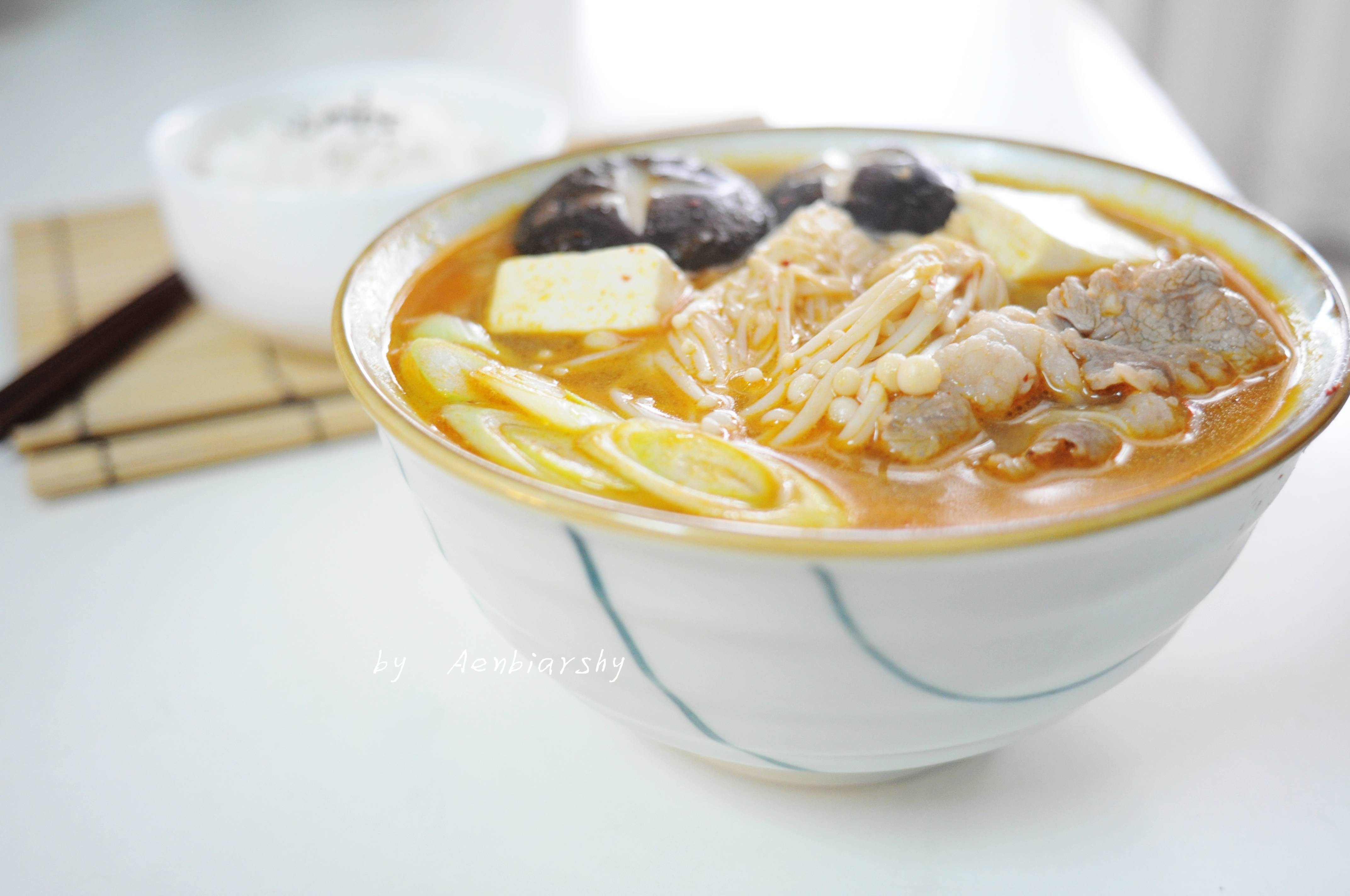 泡菜豆腐锅