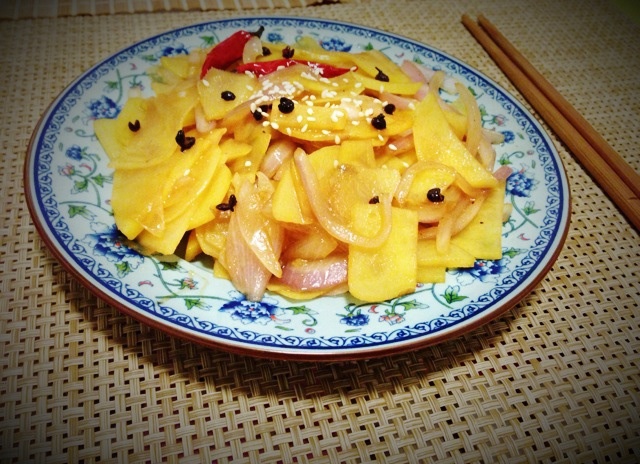 孜然洋葱土豆片