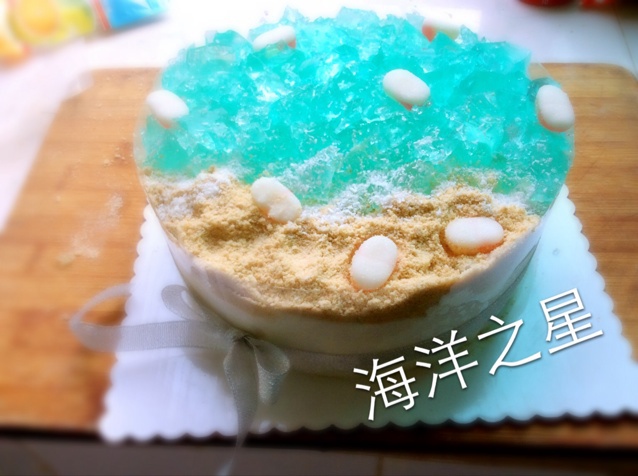 海洋酸奶慕斯蛋糕