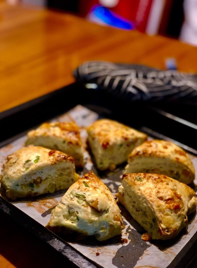 香葱培根咸司康