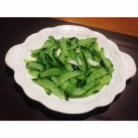 #从生菜通心菜入手教你炒出青爽脆绿的叶菜#