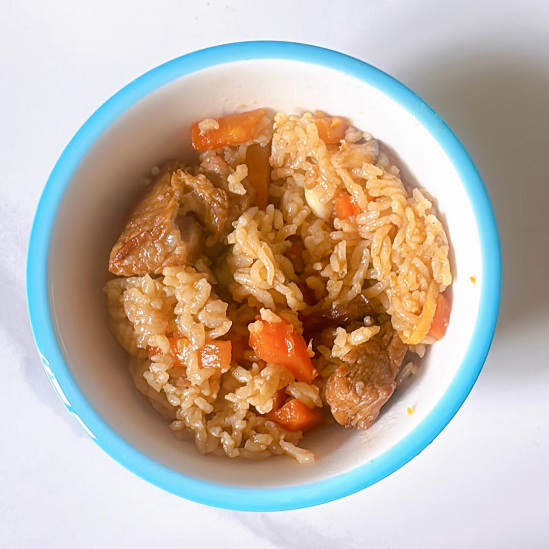 喷香排骨焖饭（爆好吃）