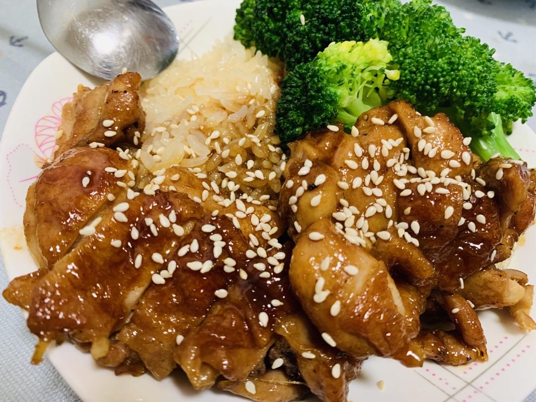 照烧鸡腿饭 （配照烧汁做法）