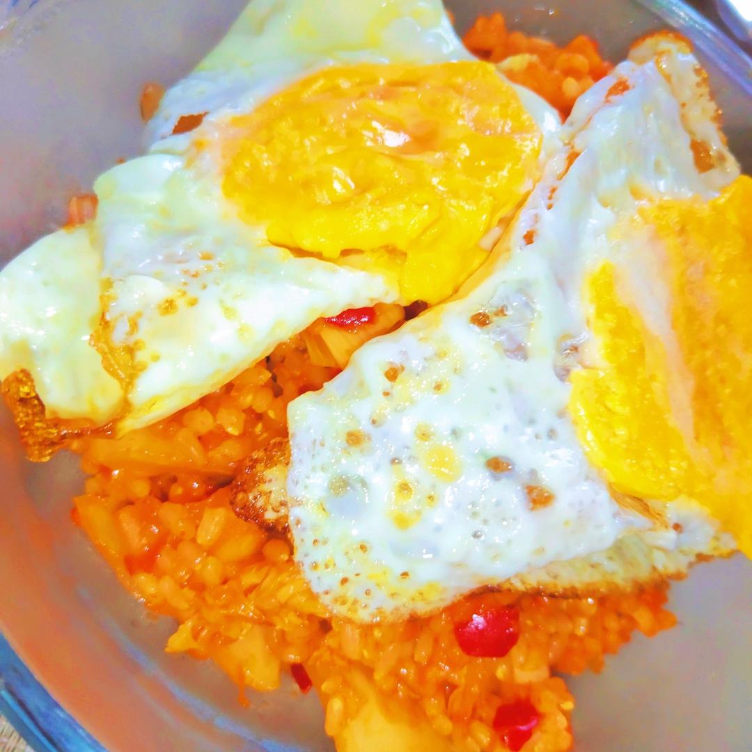 风味泡菜炒糙米饭