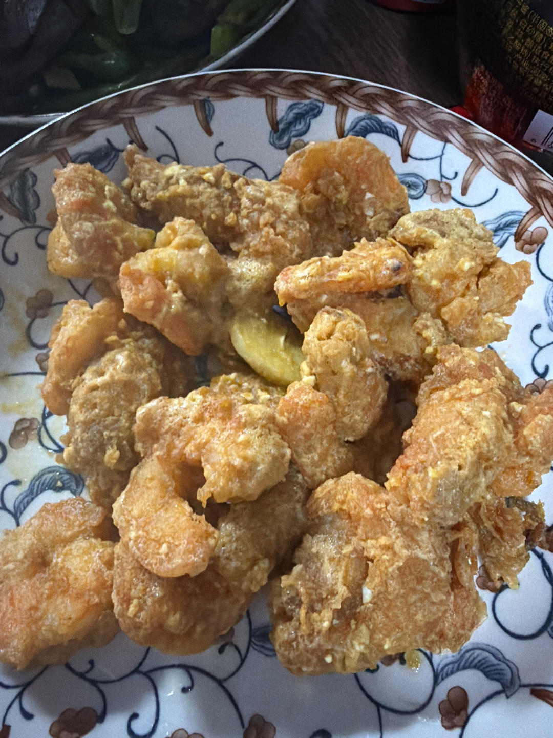 咸鸭蛋黄焗大虾