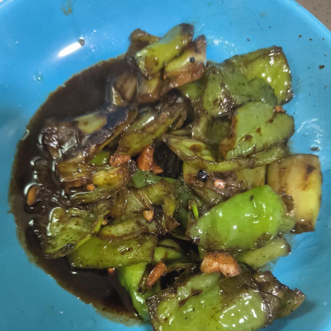 油焖虎皮尖椒（无肉版）