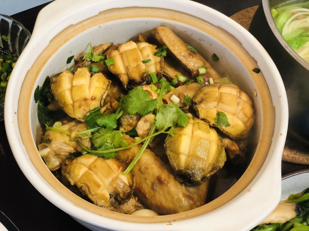 快手鲍鱼鸡煲，好吃过榕树头的鸡煲