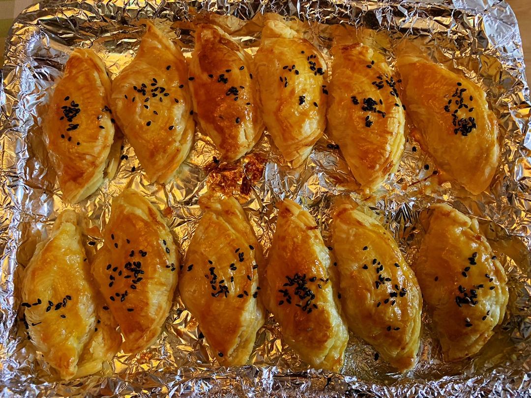 用蛋挞皮做的菠萝派