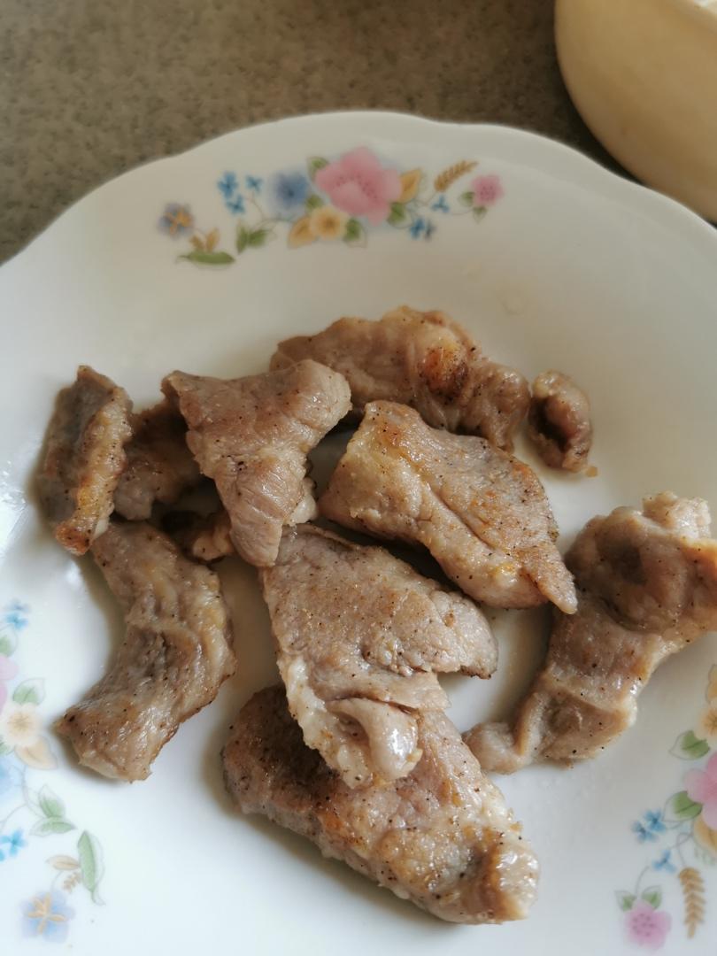 香煎梅花肉