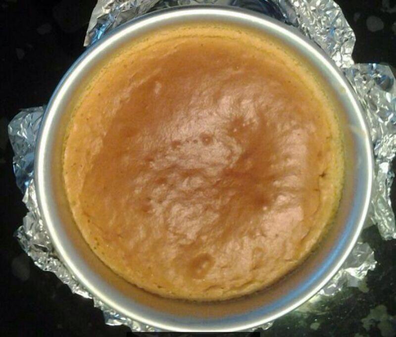 蛋糕的做法（8寸戚风蛋糕）