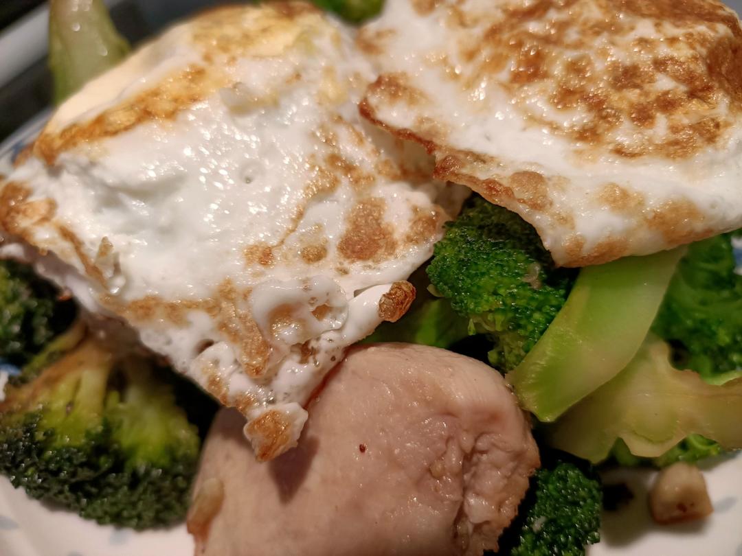 鸡胸肉炒西兰花（减脂餐）