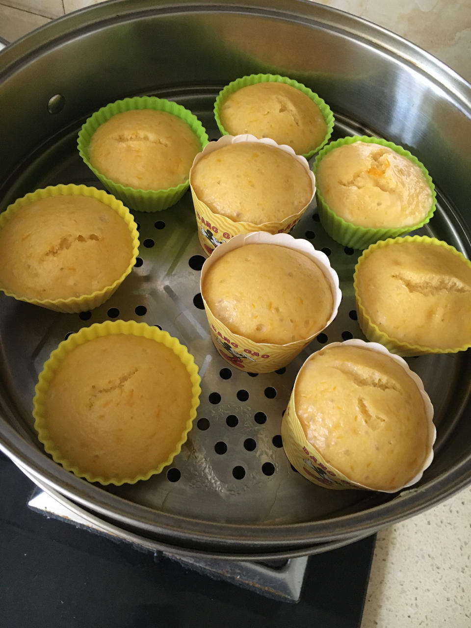 南瓜发糕家常做法，不沾牙不塌陷，比蛋糕还松软