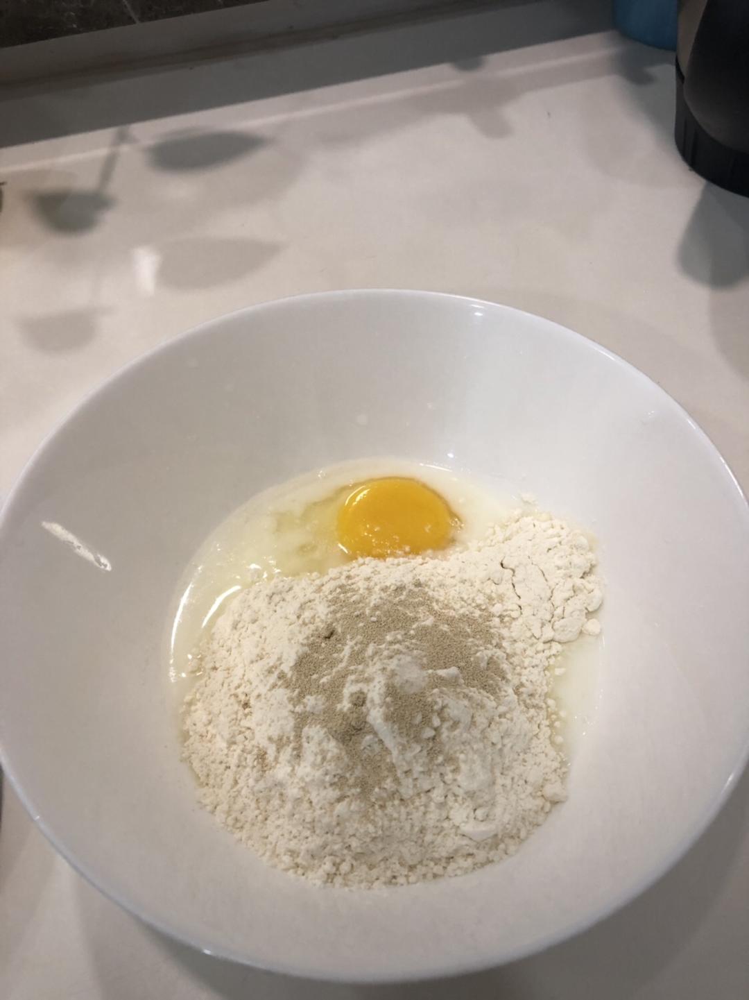 纯奶手撕吐司的做法 步骤1