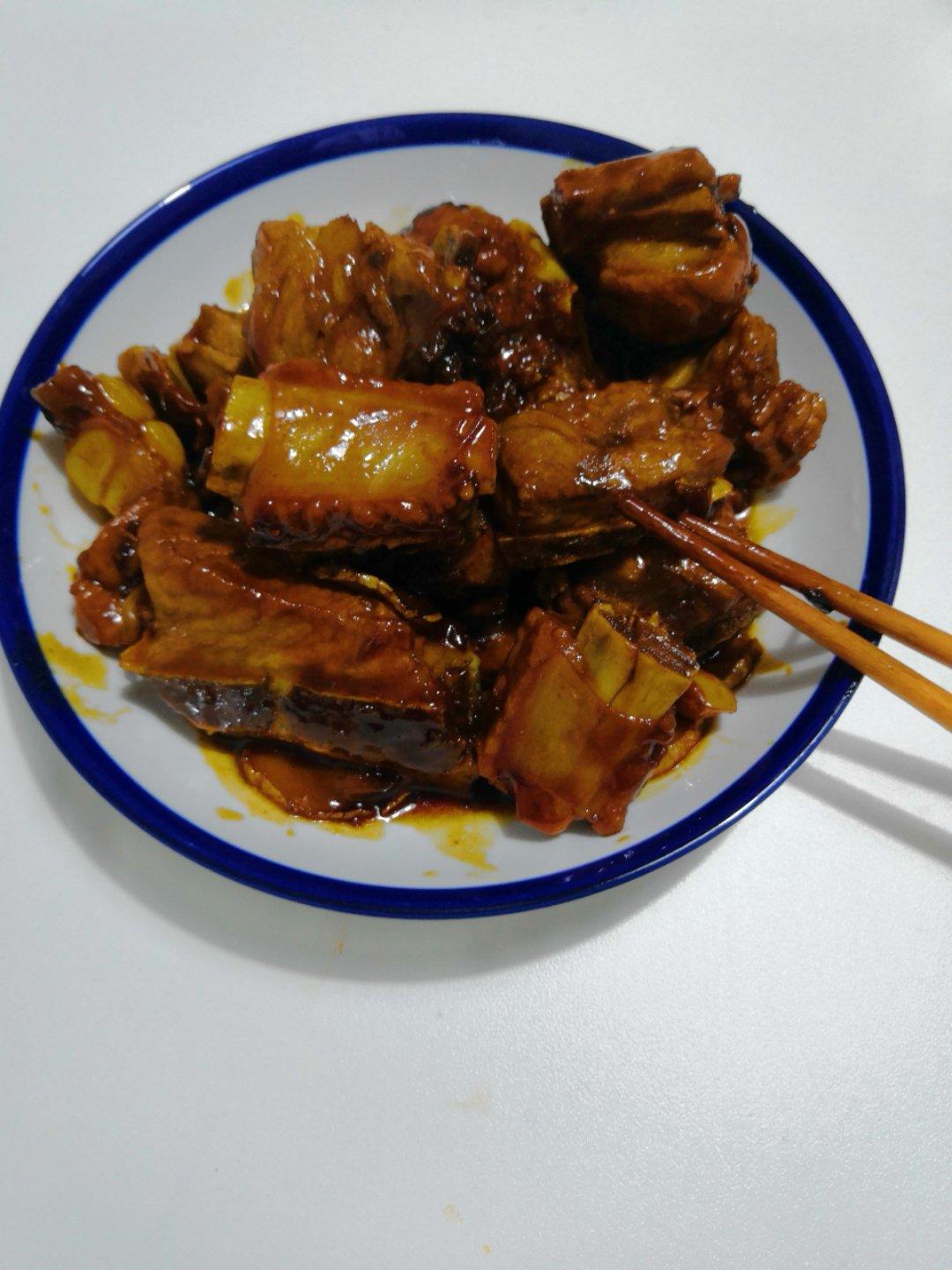 懒人版糖醋排骨