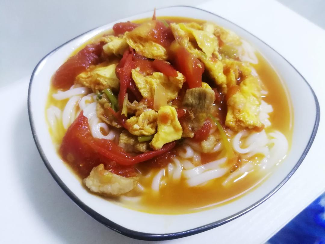 (外婆真传)西红柿打卤面