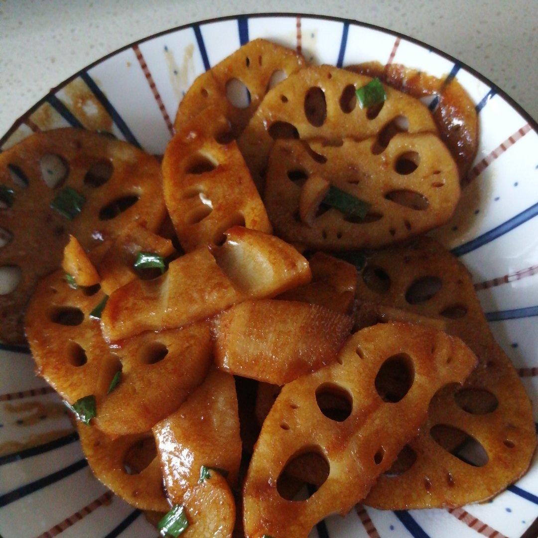 最简单味道惊艳的糖醋藕片