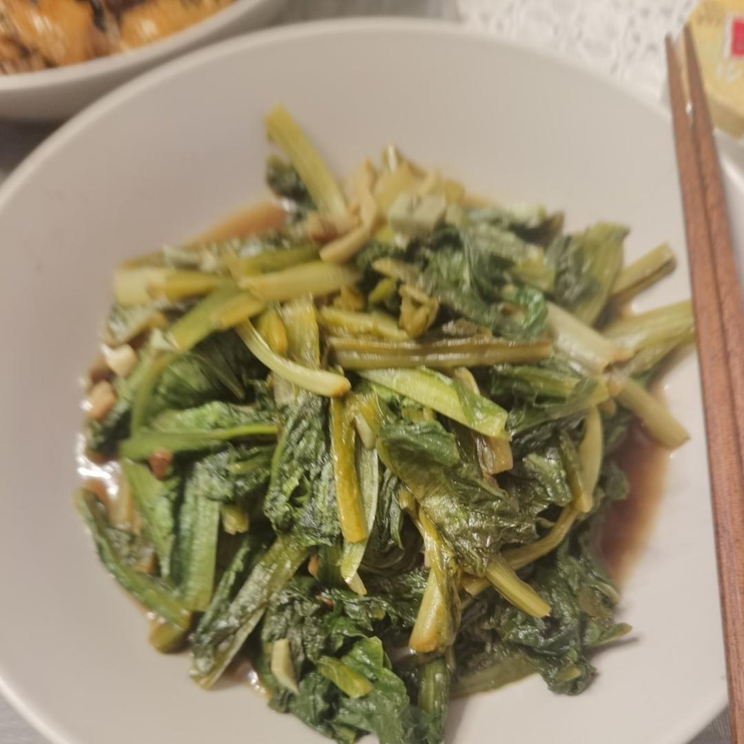蒜蓉油麦菜（蚝油）