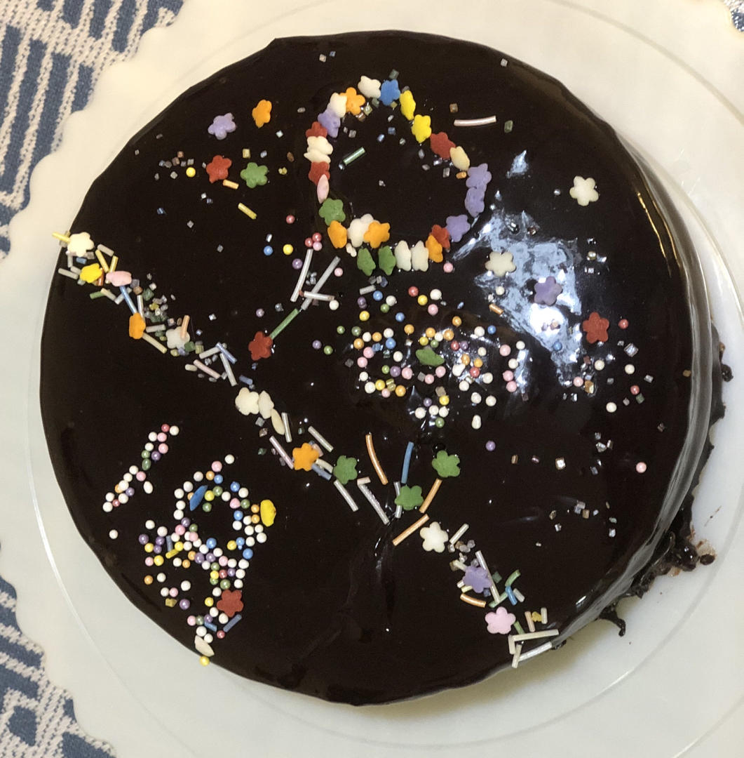 法式巧克力慕斯球球（含巧克力淋面、意式奶冻、芭菲和巧克力海绵底）