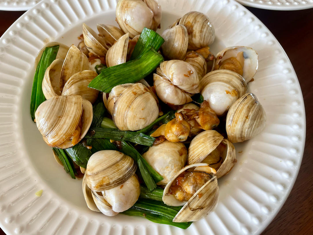 炒｜爆炒花蛤Stir-fired Clams