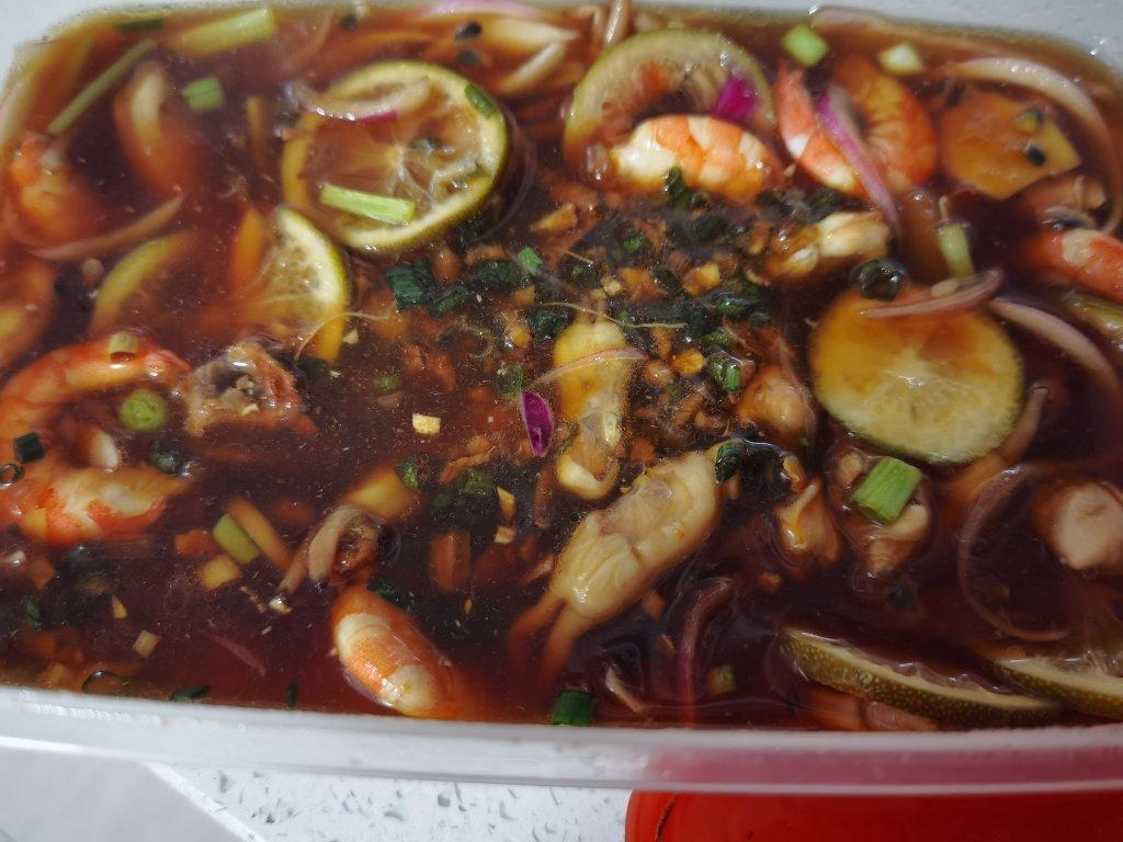 抖音网红！超级好吃的    酸辣凉拌虾