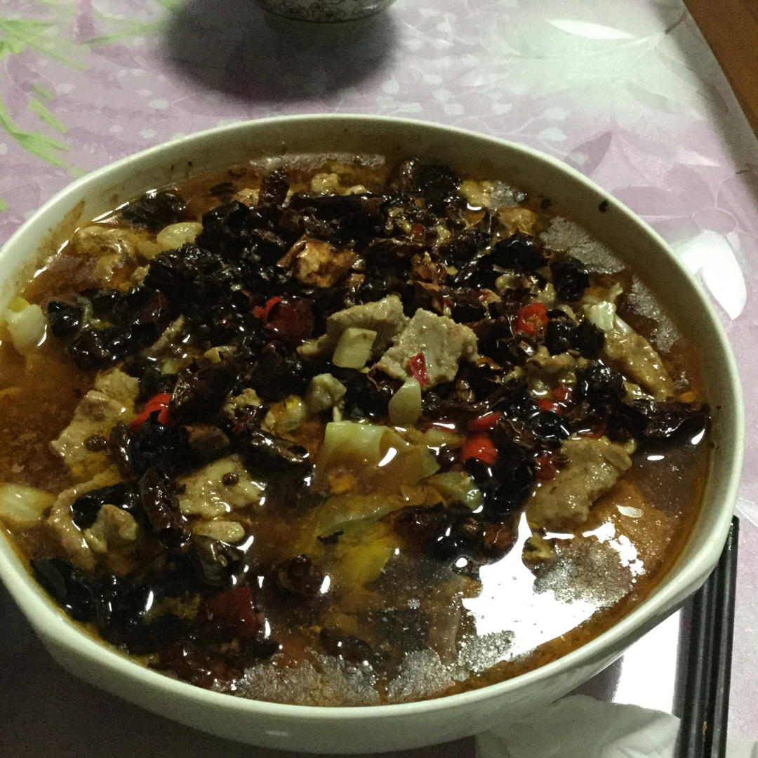 水煮牛肉