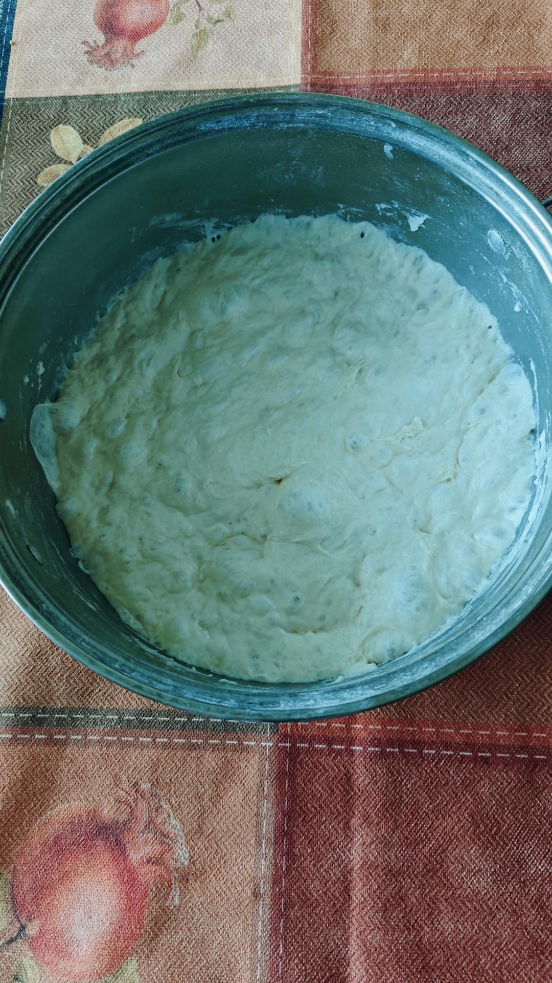 欧包/乡村面包-无油不用揉 No Knead Bread