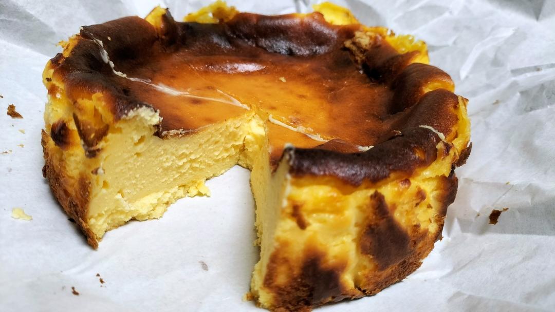 巴斯克芝士蛋糕『最简单的蛋糕』零失败🔥芝士控