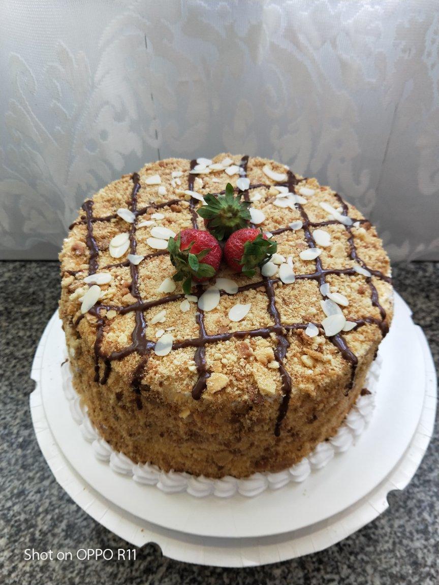 俄罗斯蜂蜜千层提拉米苏（巧克力味）