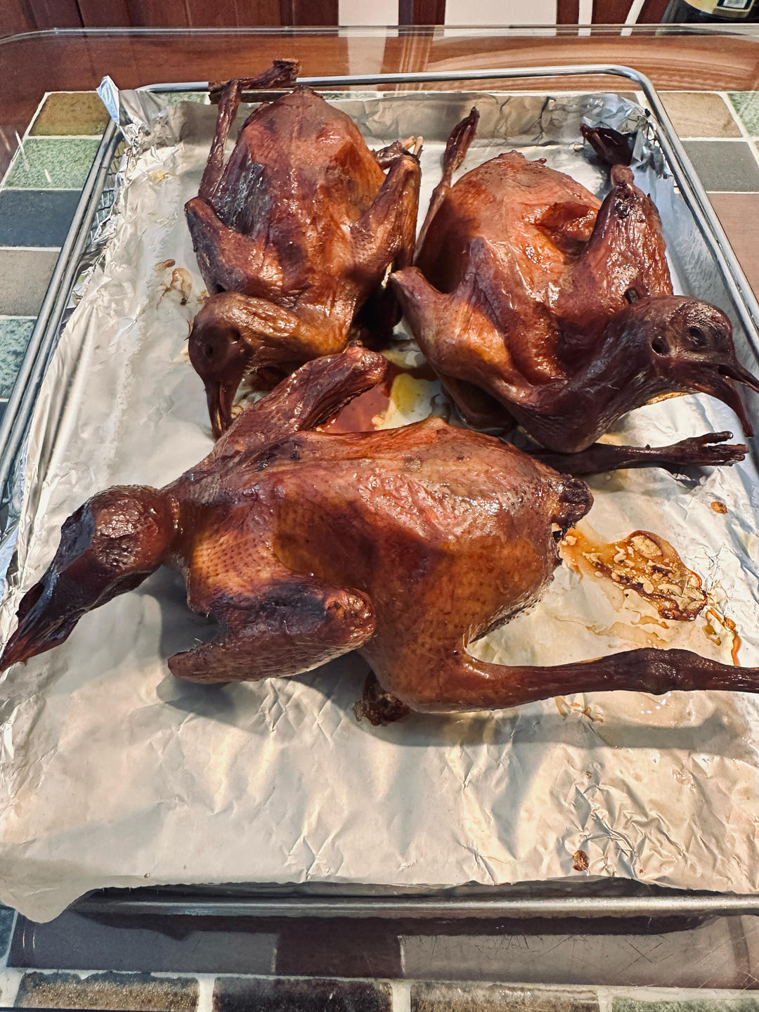 家庭版简易烤乳鸽