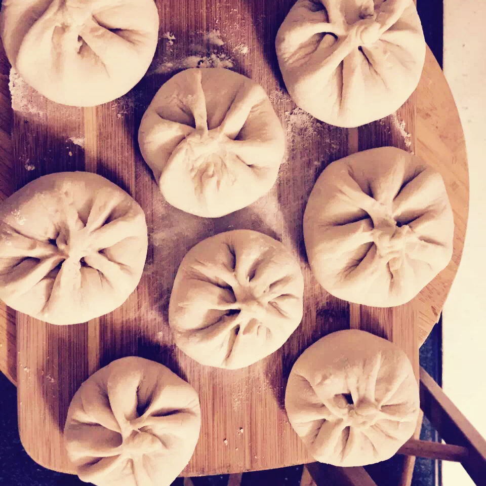 家庭手工肉馅大包子