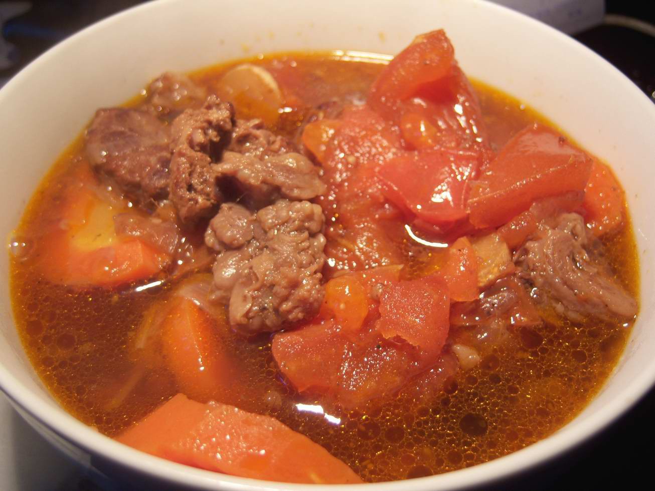 番茄炖牛腩