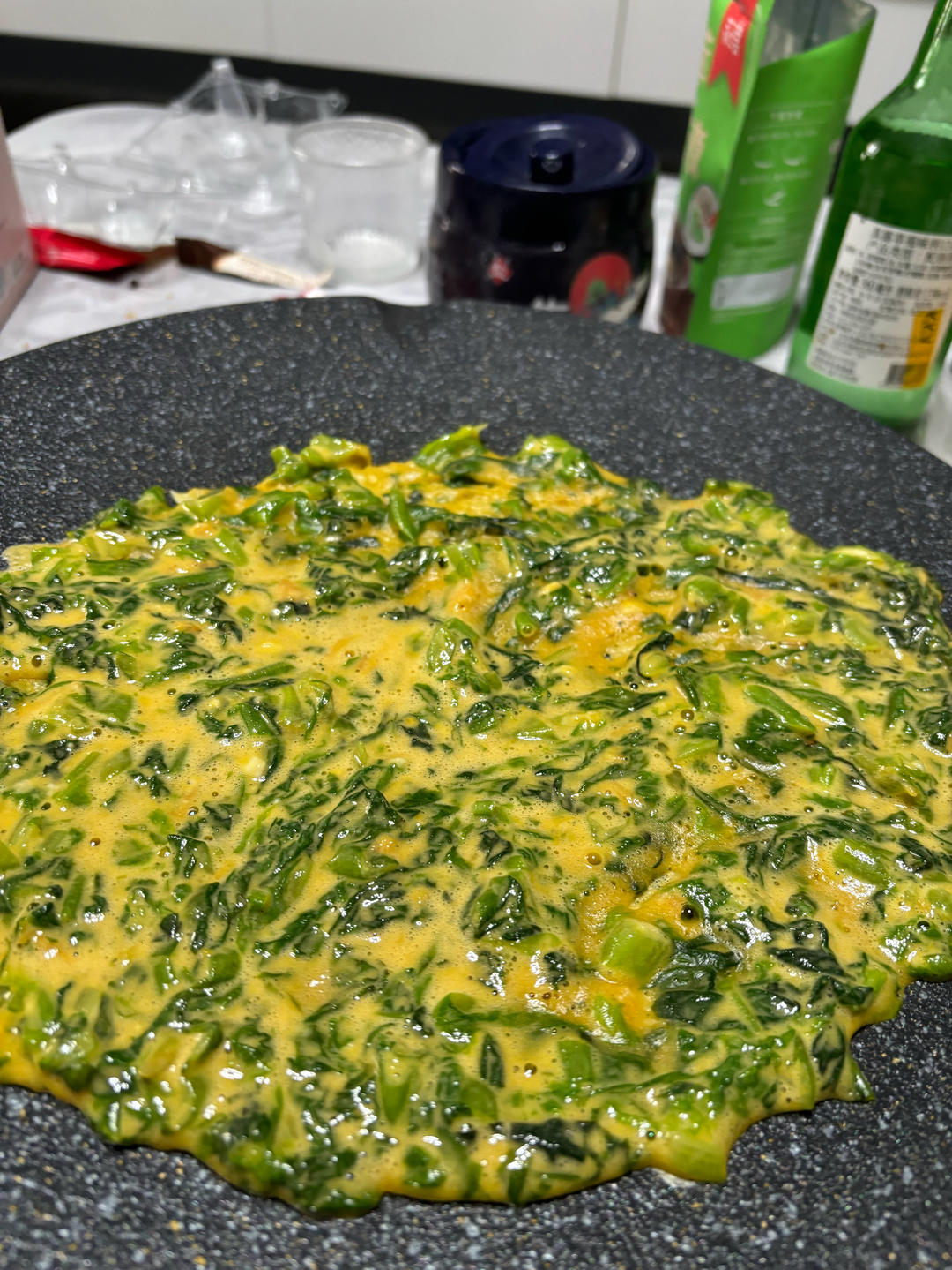 你不一定吃过的莴笋叶鸡蛋饼，快手早餐10分钟上桌