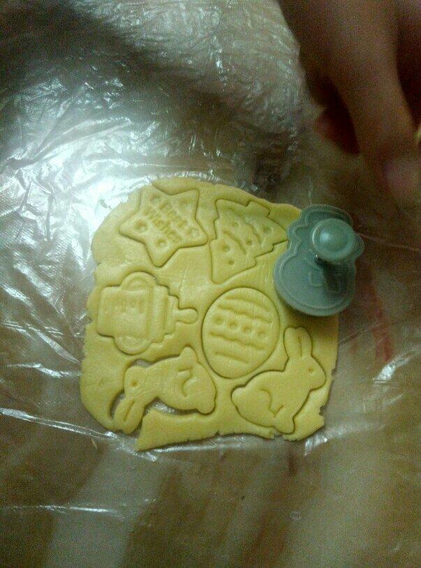 卡通黄油饼干