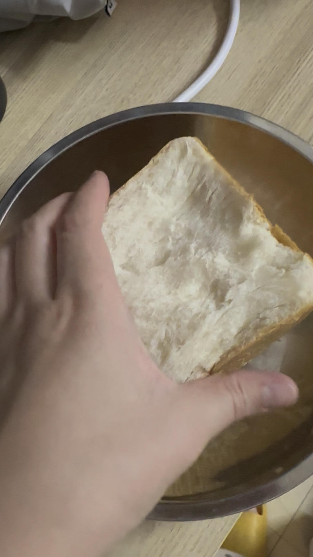 纯奶手撕吐司的做法 步骤1