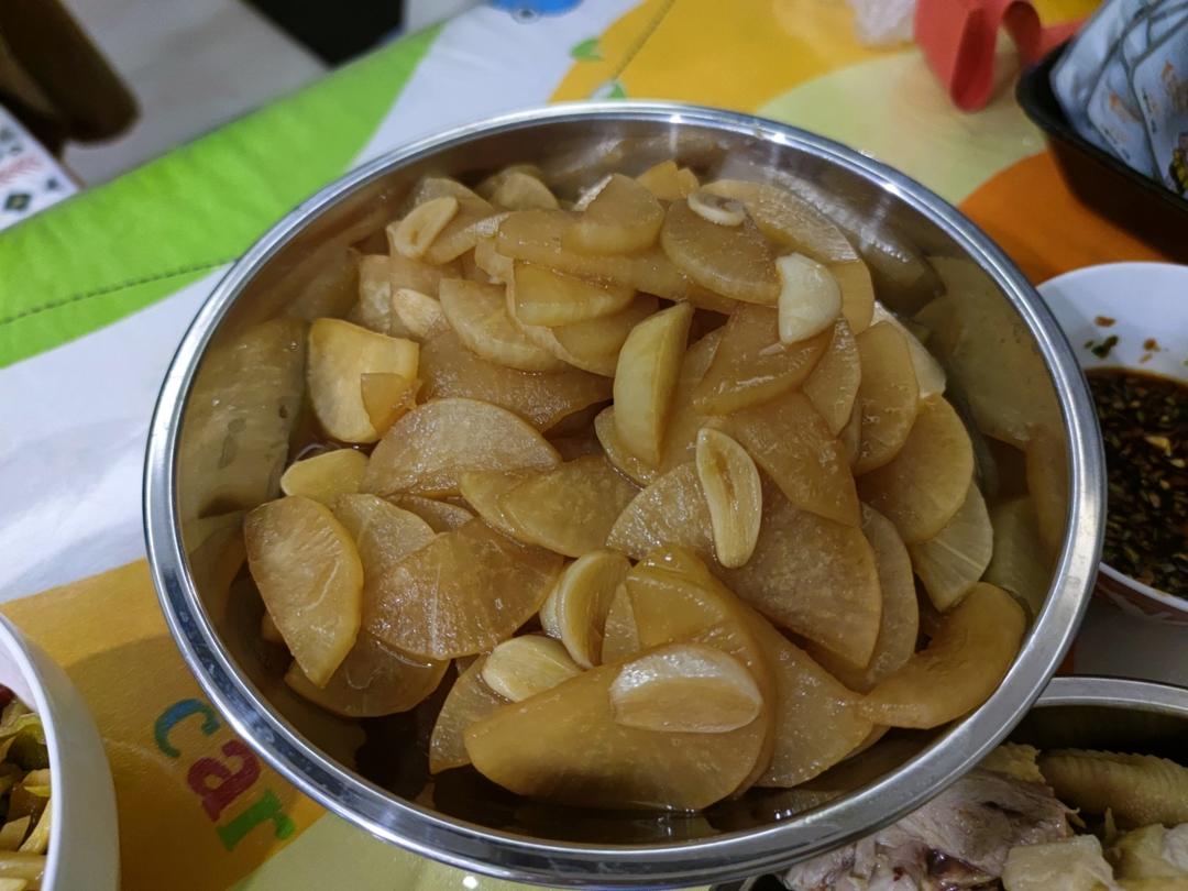 鲍汁烧白萝卜