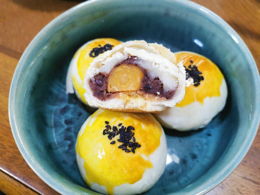 ㊙️网红麻薯肉松蛋黄酥🔥，好吃到爆‼️