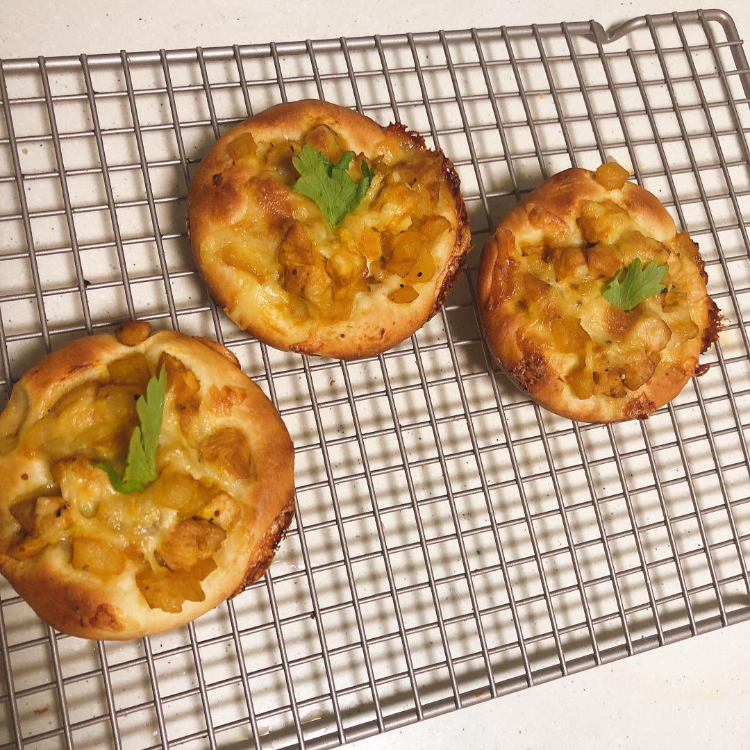 好吃到流泪的芥末鸡肉面包