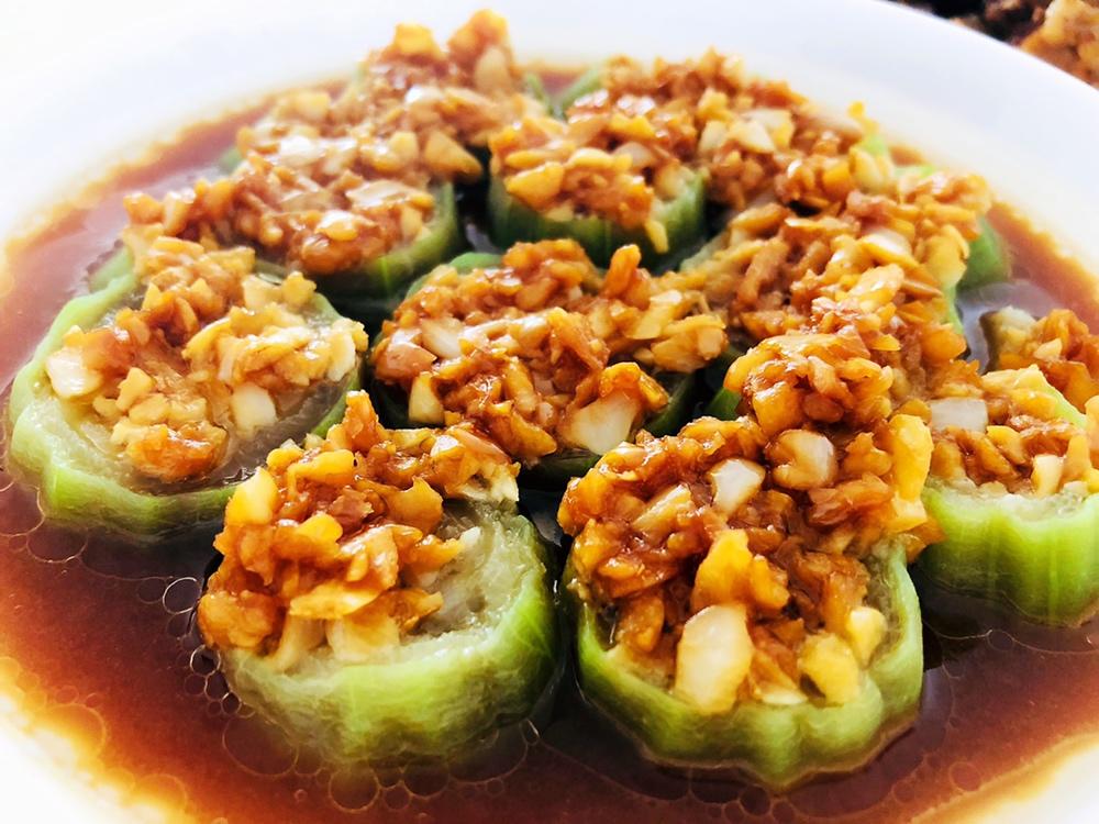 蒜蓉蒸丝瓜