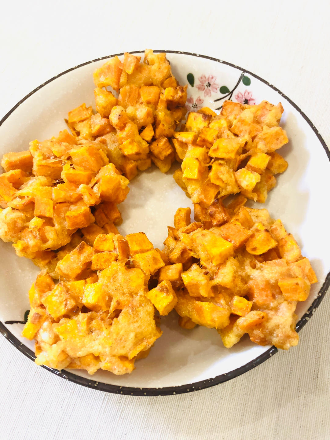 纯素美食｜红薯格饼
