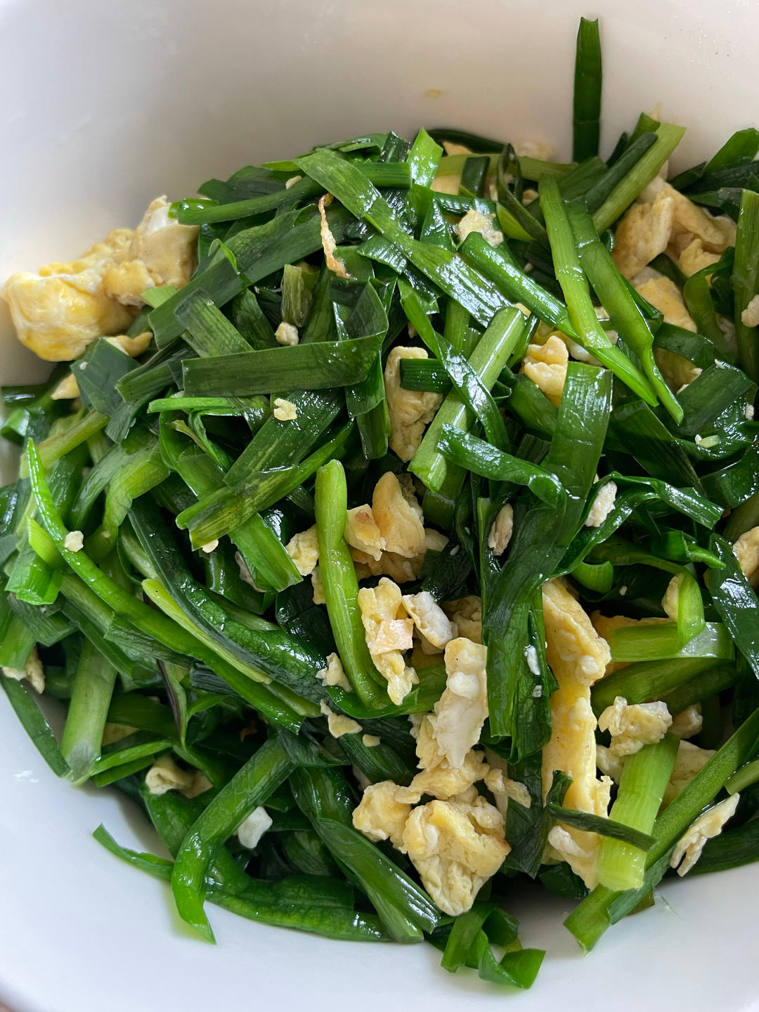 韭菜炒鸡蛋——三分钟快手下饭菜 掌握火候的秘诀