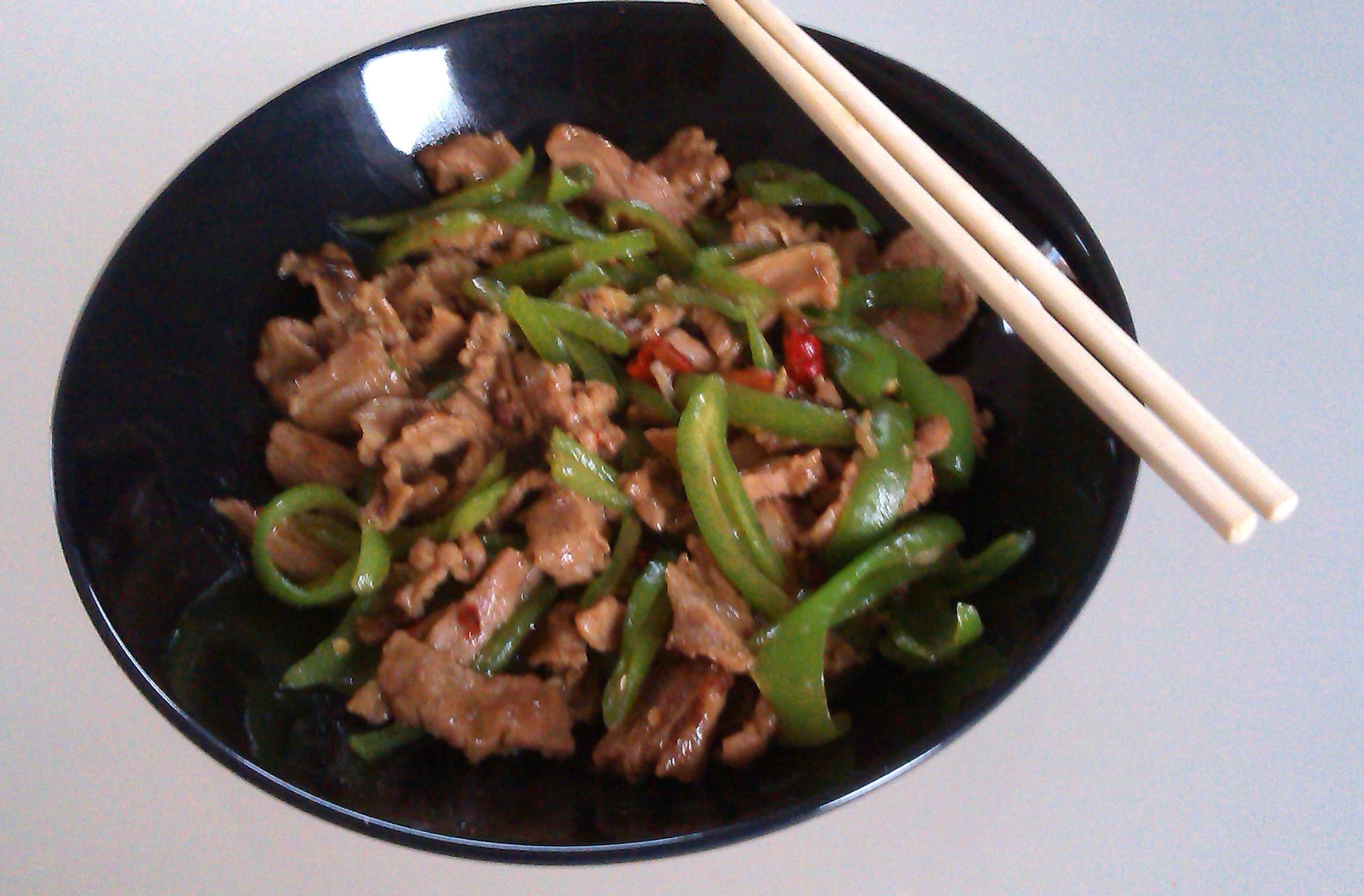 青椒肉丝
