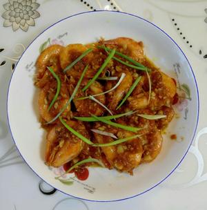 陶氏私房菜--茄汁油焖大虾的做法 步骤9