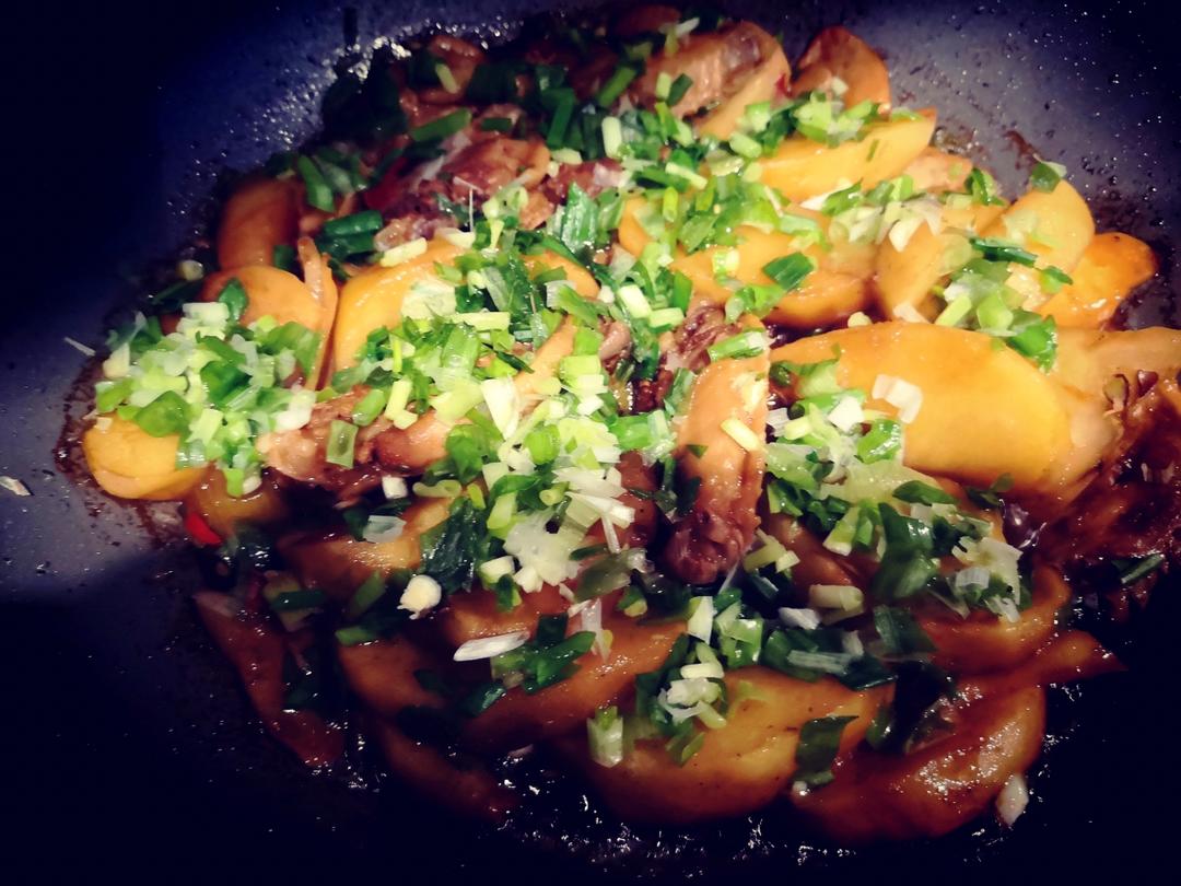 添点新滋味的苹果炖鸡翅