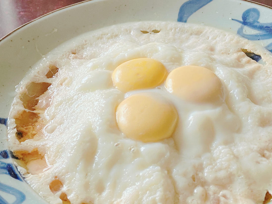 肉饼蒸蛋（三人份）