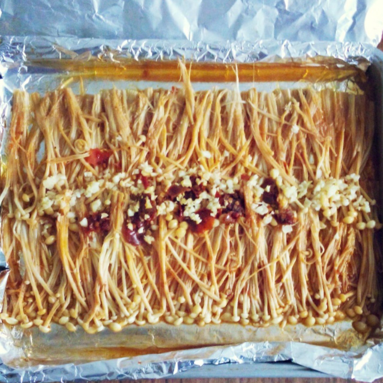 酱烤金针菇