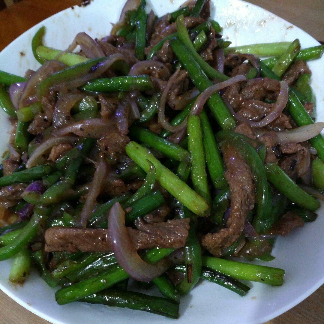 香嫩浓郁的酱香黑椒牛肉