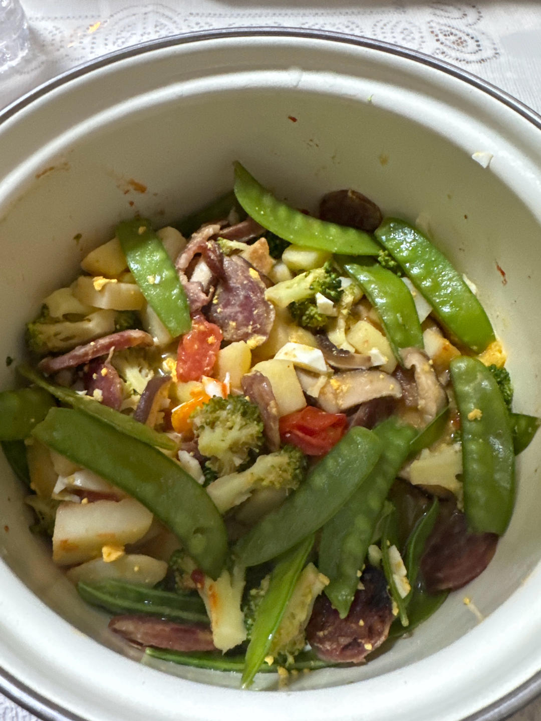 辰亦儒的10min抗炎减脂水油焖菜和煎三文鱼